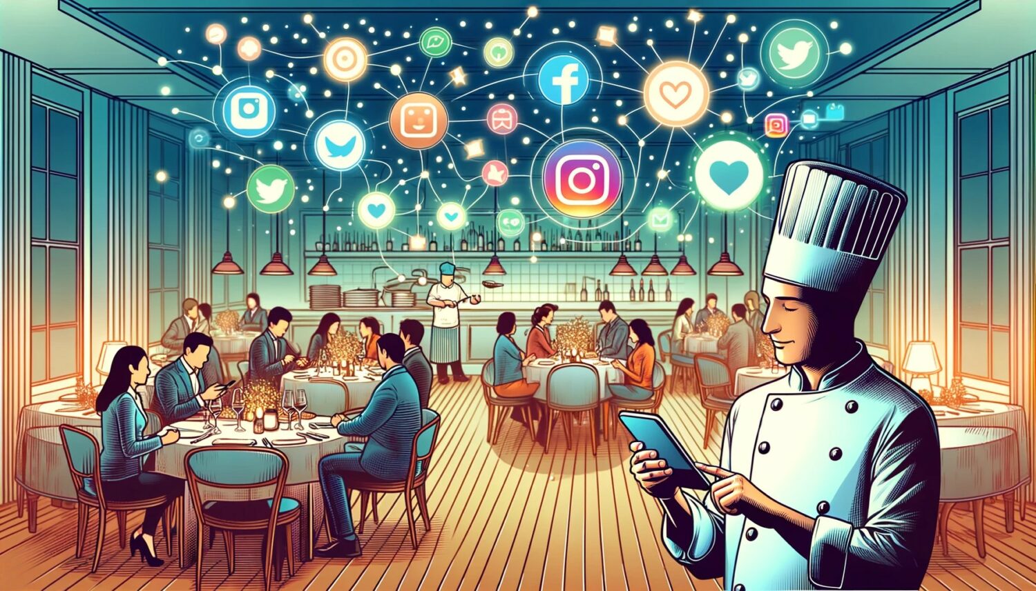 Facebook reste un outil de communication essentiel pour les restaurants. Avec ses fonctionnalités diverses, il permet de mettre en avant des plats, menus, et offres spéciales, tout en engageant activement la clientèle. Cet article explore les stratégies efficaces pour utiliser Facebook dans la promotion d'un restaurant. 1. Création et Optimisation de la Page Facebook a. Profil et Couverture Impactants Choisissez des images de profil et de couverture représentatives du restaurant, comme des photos de plats populaires ou du décor. b. Informations Complètes Assurez-vous que toutes les informations essentielles (adresse, heures d'ouverture, menu, lien vers le site web) sont à jour. 2. Publications de Contenu Attrayant a. Photos et Vidéos de Qualité Publiez régulièrement des images et vidéos attrayantes de vos plats, en mettant l'accent sur les nouveautés et les spécialités. b. Descriptions Appétissantes Accompagnez vos visuels de descriptions détaillées et alléchantes des plats. 3. Promotion des Menus et Offres a. Mises en Avant Saisonnières Utilisez Facebook pour annoncer des menus saisonniers, des plats spéciaux, ou des événements thématiques. b. Offres et Réductions Partagez des offres exclusives pour les abonnés Facebook, comme des réductions ou des avantages spéciaux. 4. Utilisation des Événements Facebook a. Création d'Événements Organisez des événements (soirées à thème, dégustations) et créez des pages d'événement pour encourager les réservations. b. Partage et Promotion Promouvez vos événements à travers des publications régulières et encouragez les partages et les invitations. 5. Interaction et Engagement avec la Clientèle a. Réponses Actives Répondez rapidement aux commentaires, questions, et avis pour montrer votre engagement envers la clientèle. b. Utilisation des Messenger Bots Intégrez des chatbots pour répondre automatiquement aux questions fréquentes et faciliter les réservations. 6. Publicités Ciblées sur Facebook a. Campagnes Publicitaires Utilisez les outils de publicité de Facebook pour cibler des audiences spécifiques et promouvoir vos offres. b. Analyse des Performances Surveillez les performances de vos campagnes pour ajuster et optimiser vos stratégies publicitaires. Conclusion Facebook offre de nombreuses possibilités pour mettre en valeur un restaurant et ses offres. Une présence active, combinée à une stratégie de contenu engageante et des campagnes promotionnelles ciblées, peut significativement augmenter la visibilité et attirer plus de clients.