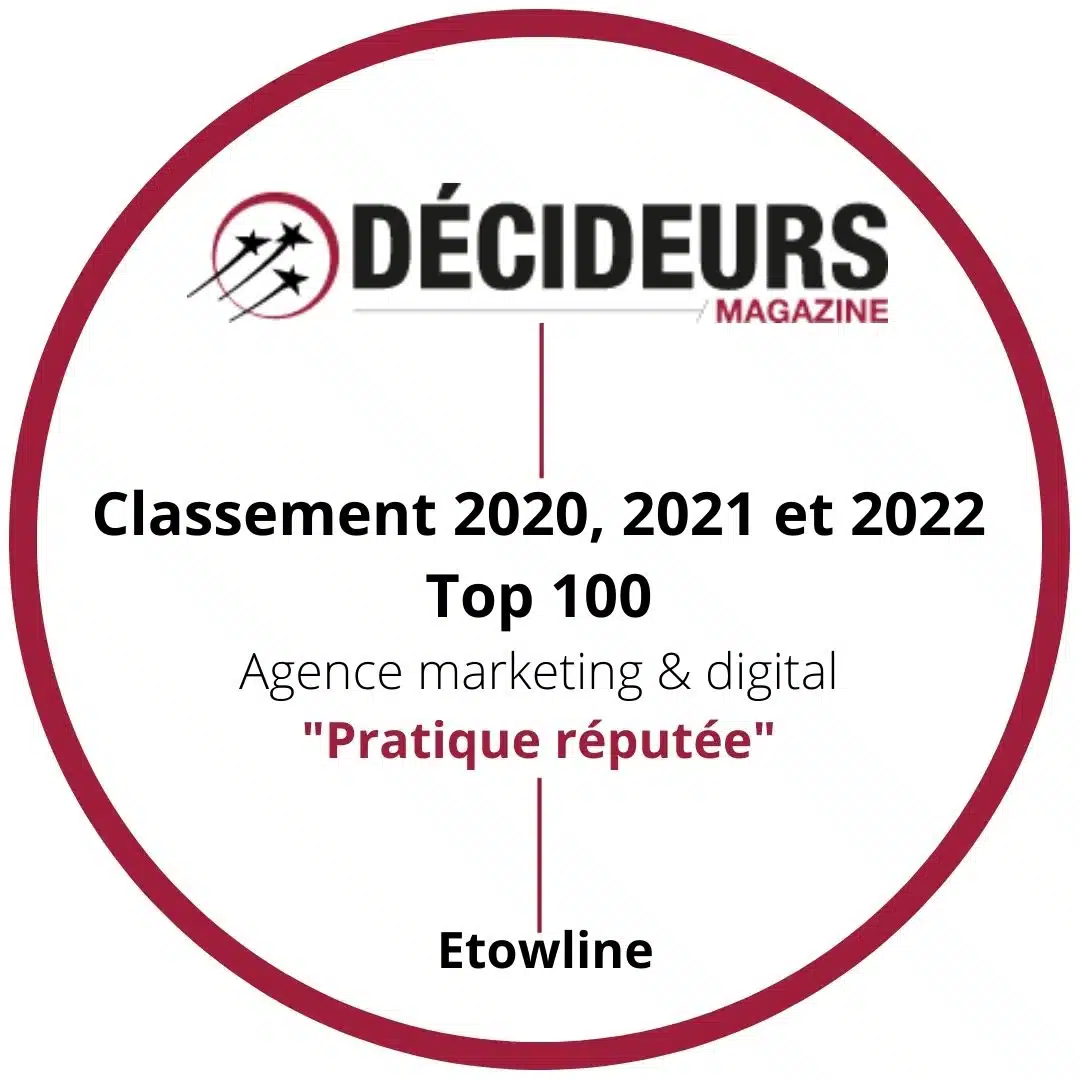 Décideurs magazine Etowline 2020.2021.2022