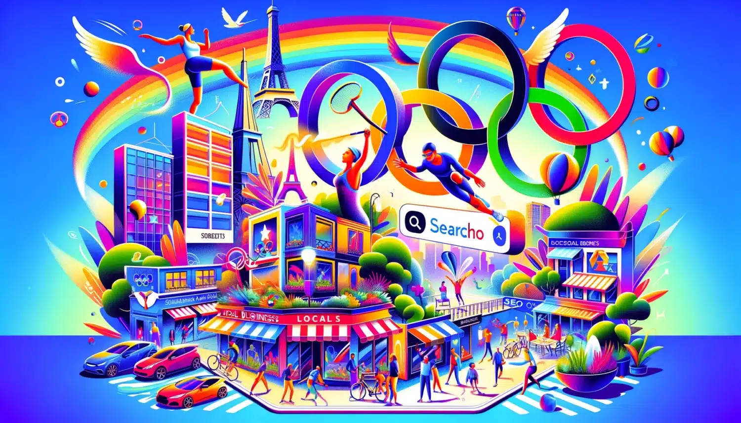 JO PARIS 2024 SEO LOCAL