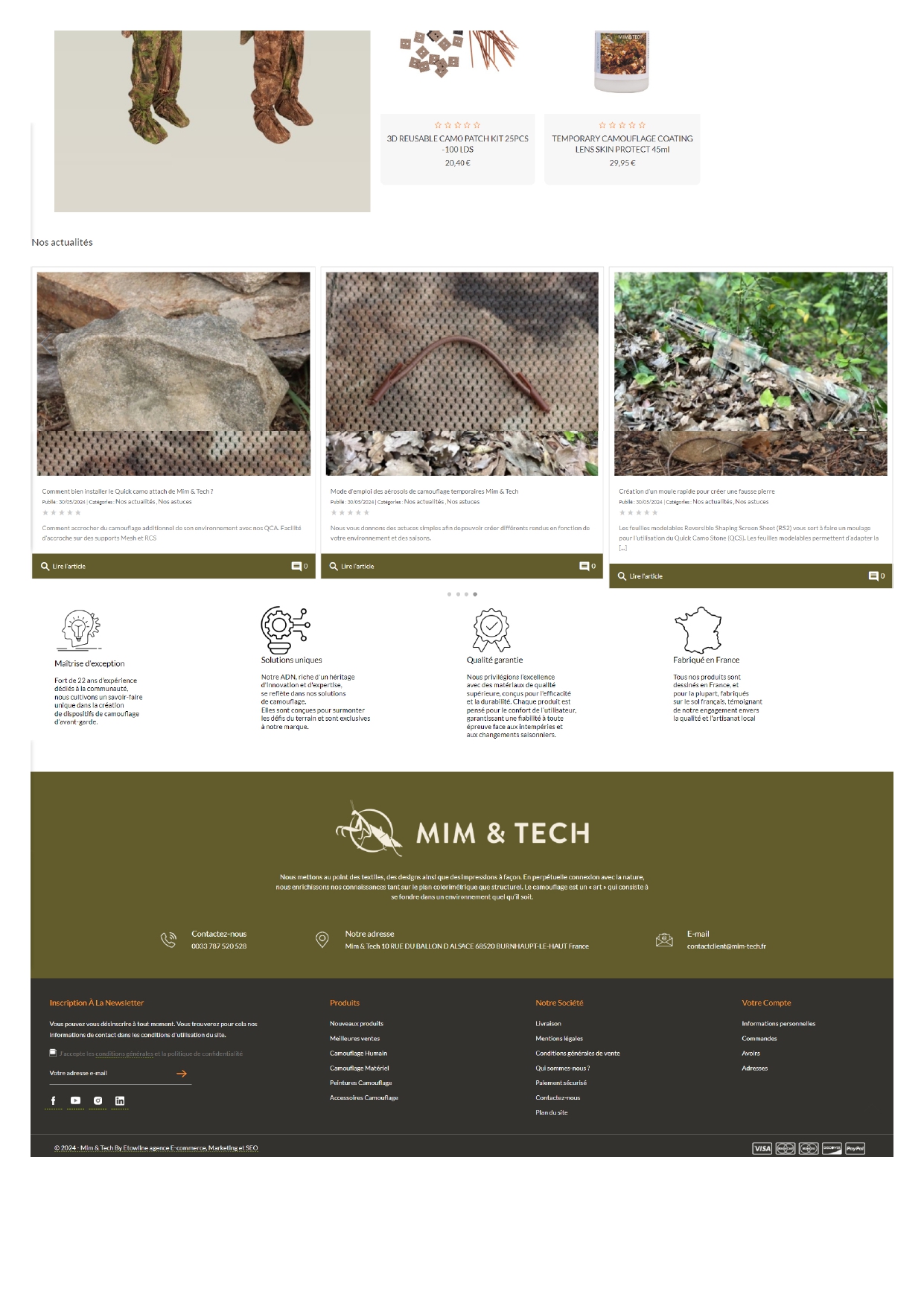 Mim&Tech - Home page civil 2