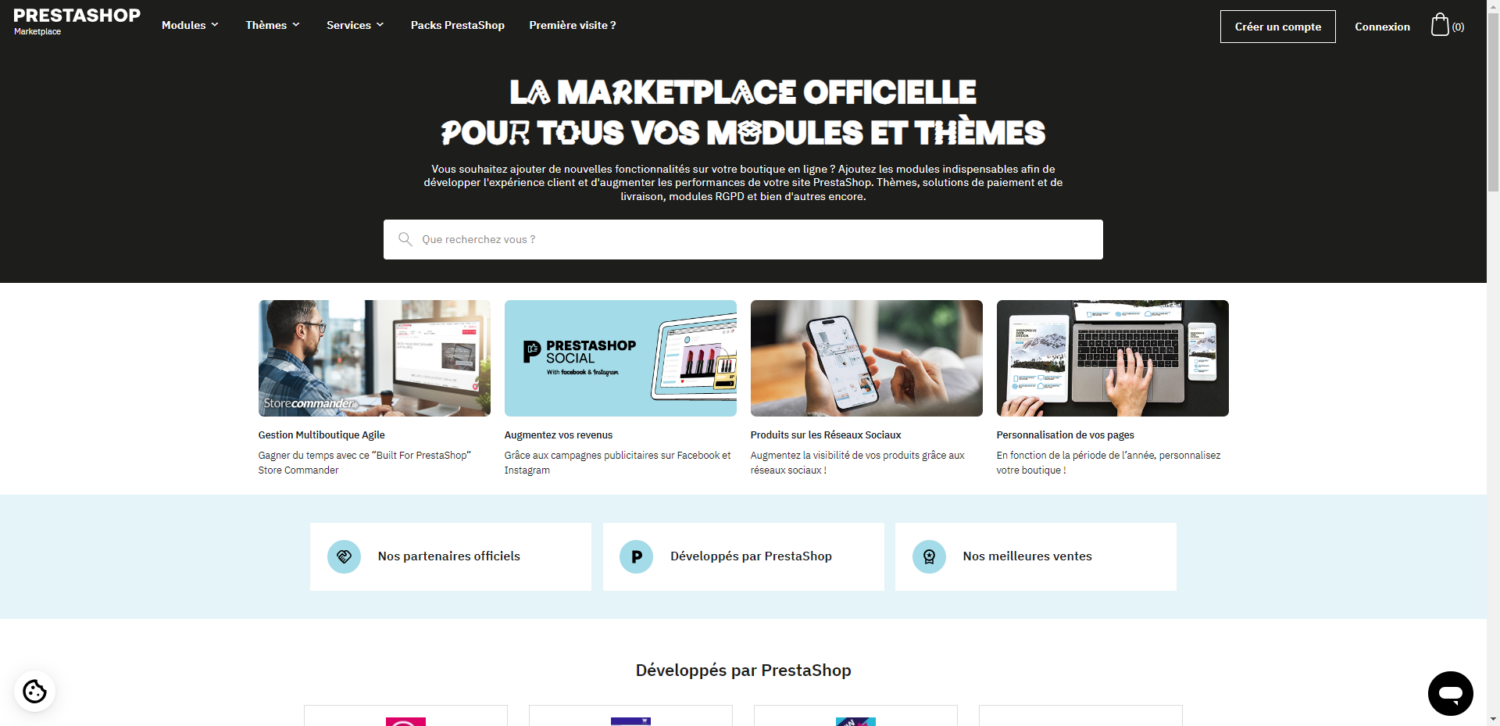 PrestaShop Addons Marketplace / Etowline