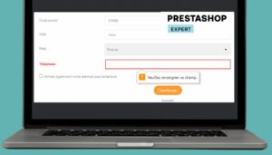champ Telephone obligatoire Prestashop