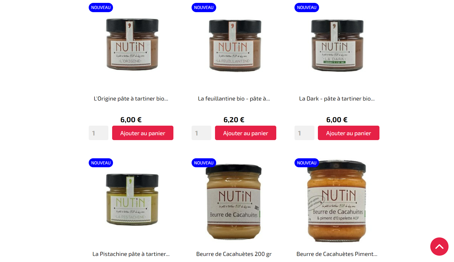 nutin cacahuète pâte à tartiner bio moselle hoube grand est sabine muller